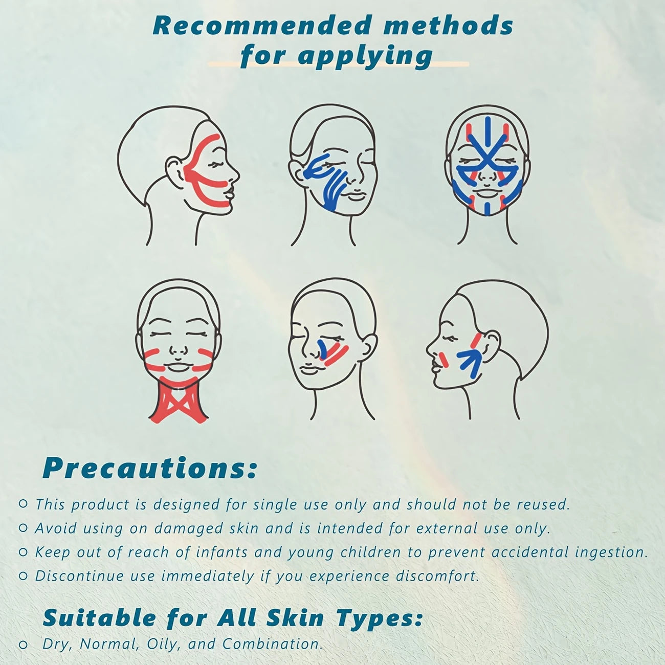 Kinesiology Face Tape